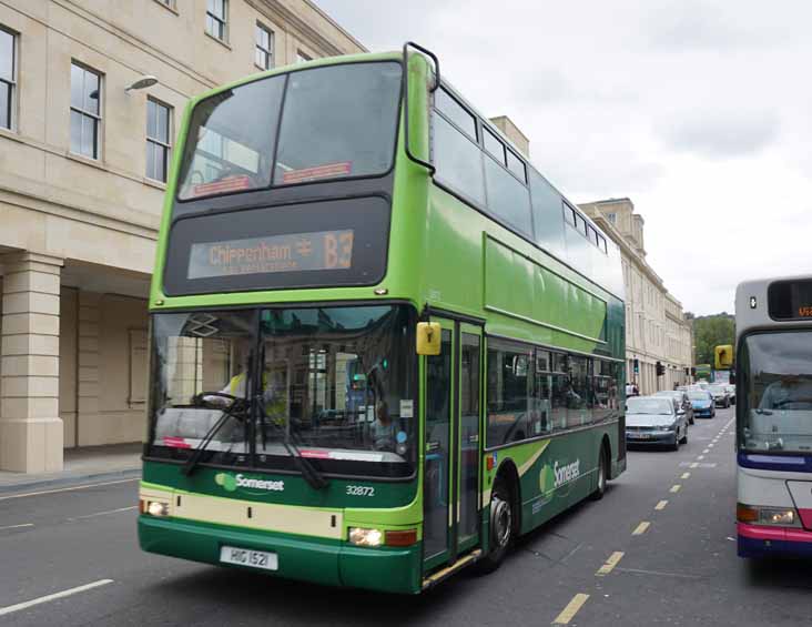 Buses of Somerset Dennis Trident Plaxton President 32872